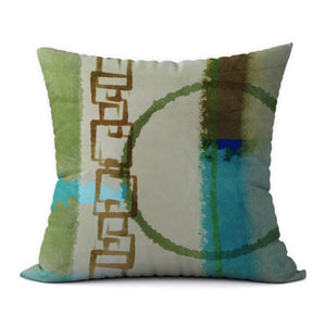 Tropical Blues #190 Decorative Throw Pillow