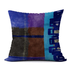 Tropical Blues #191 Decorative Throw Pillow