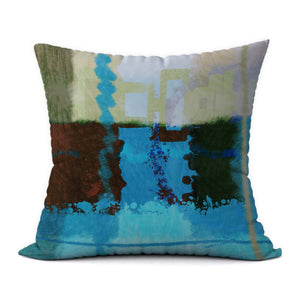 Tropical Blues #193 Decorative Throw Pillow