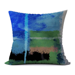 Tropical Blues #306 Decorative Throw Pillow