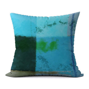 Tropical Blues #316 Decorative Throw Pillow