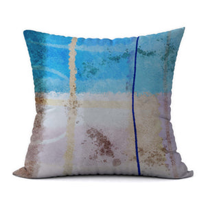 Tropical Blues #325 Decorative Throw Pillow