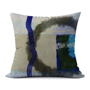 Tropical Blues #328 Decorative Throw Pillow