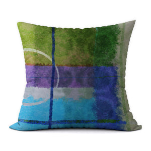 Tropical Blues #340 Decorative Throw Pillow