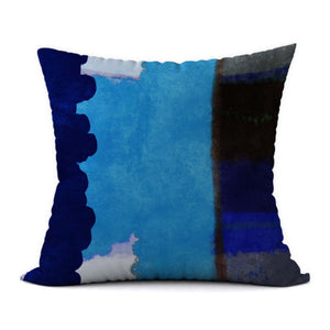 Tropical Blues #342 Decorative Throw Pillow