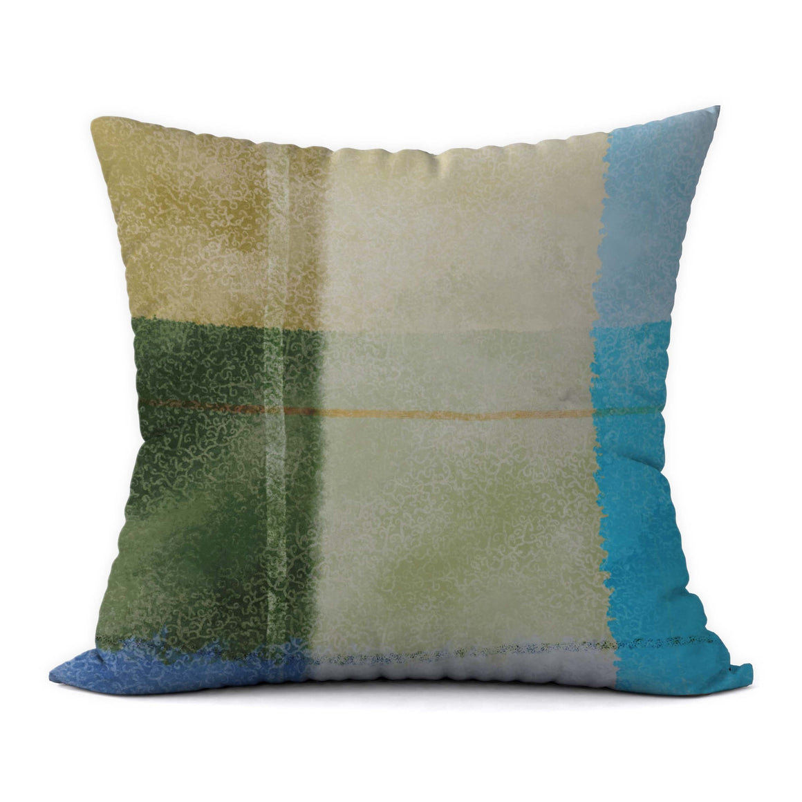 Tropical Blues #351 Decorative Throw Pillow