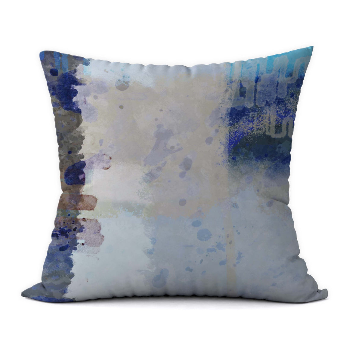 Tropical Blues #357 Decorative Throw Pillow