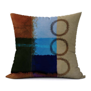 Tropical Blues #361 Decorative Throw Pillow