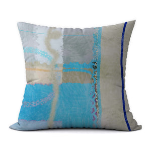 Tropical Blues #375 Decorative Throw Pillow