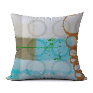 Tropical Blues #388 Decorative Throw Pillow