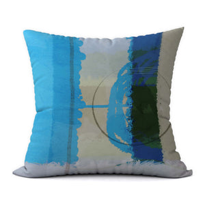 Tropical Blues #38 Decorative Throw Pillow