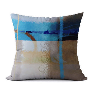 Tropical Blues #392 Decorative Throw Pillow