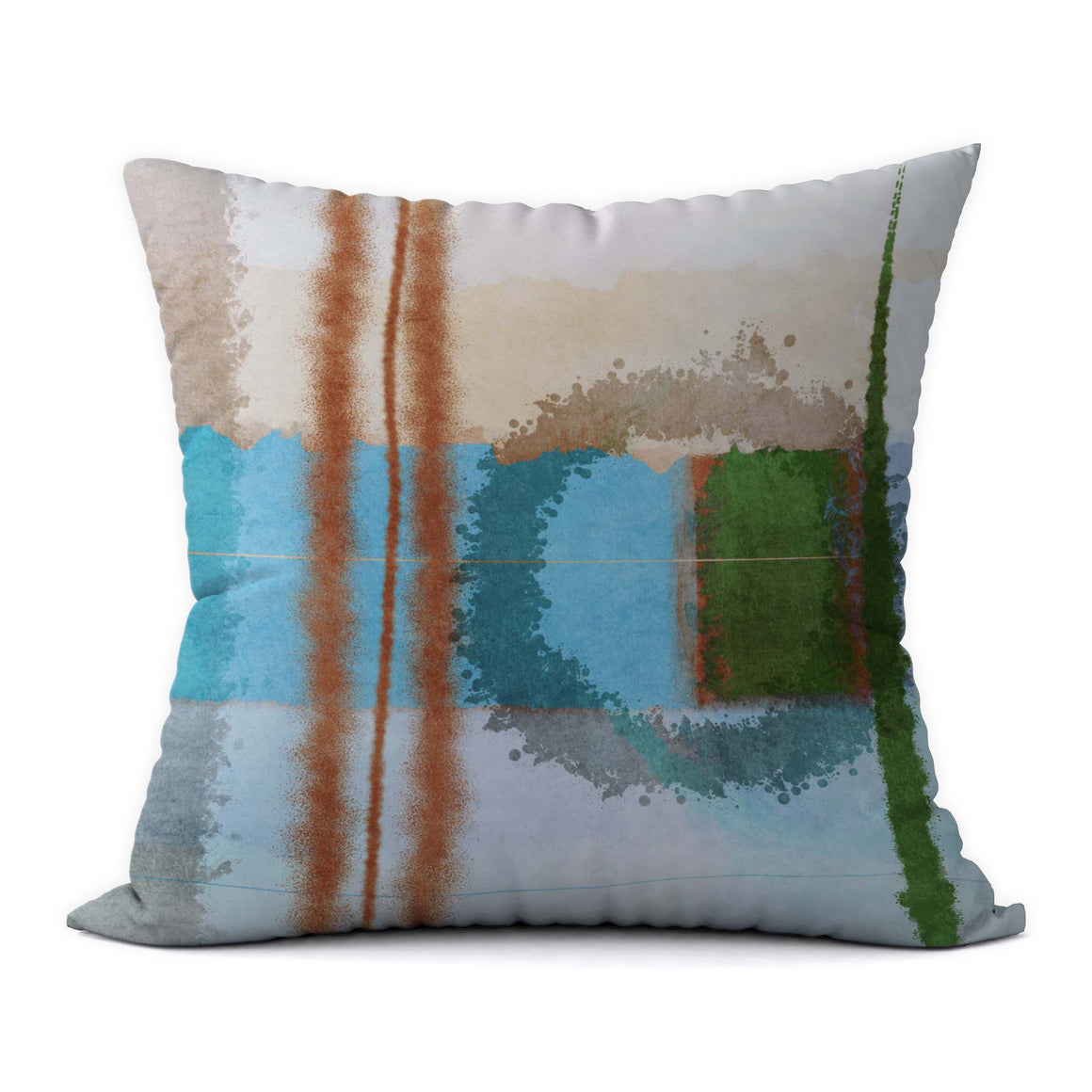 Tropical Blues #3 Decorative Throw Pillow