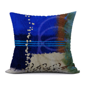 Tropical Blues #401 Decorative Throw Pillow