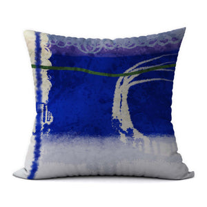 Tropical Blues #409 Decorative Throw Pillow