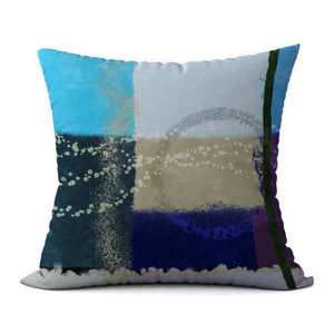 Tropical Blues #421 Decorative Throw Pillow