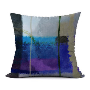 Tropical Blues #425 Decorative Throw Pillow