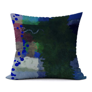 Tropical Blues #432 Decorative Throw Pillow