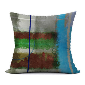 Tropical Blues #45 Decorative Throw Pillow