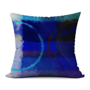 Tropical Blues #462 Decorative Throw Pillow