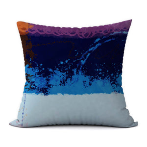 Tropical Blues #464 Decorative Throw Pillow