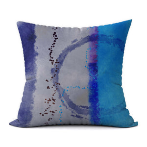 Tropical Blues #470 Decorative Throw Pillow