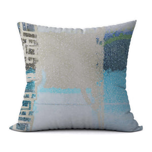 Tropical Blues #477 Decorative Throw Pillow