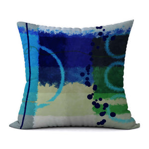 Tropical Blues #492 Decorative Throw Pillow