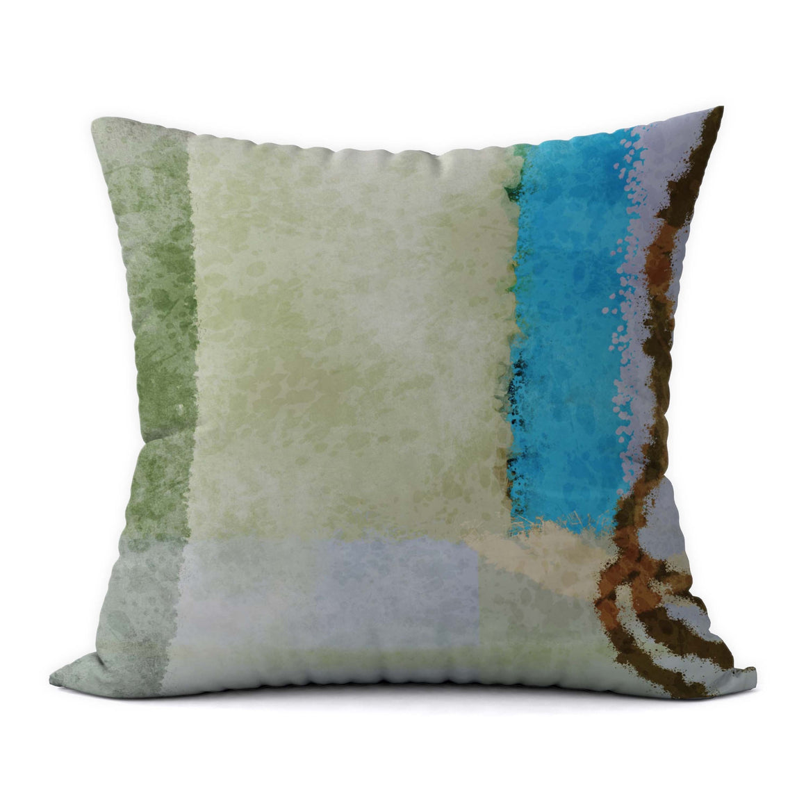 Tropical Blues #493 Decorative Throw Pillow