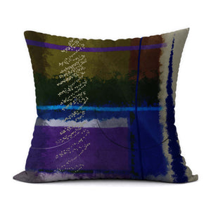 Tropical Blues #495 Decorative Throw Pillow