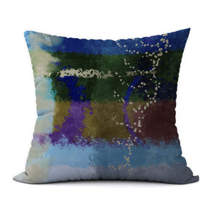 Tropical Blues #502 Decorative Throw Pillow