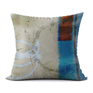 Tropical Blues #505 Decorative Throw Pillow