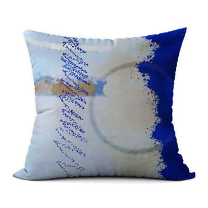 Tropical Blues #515 Decorative Throw Pillow