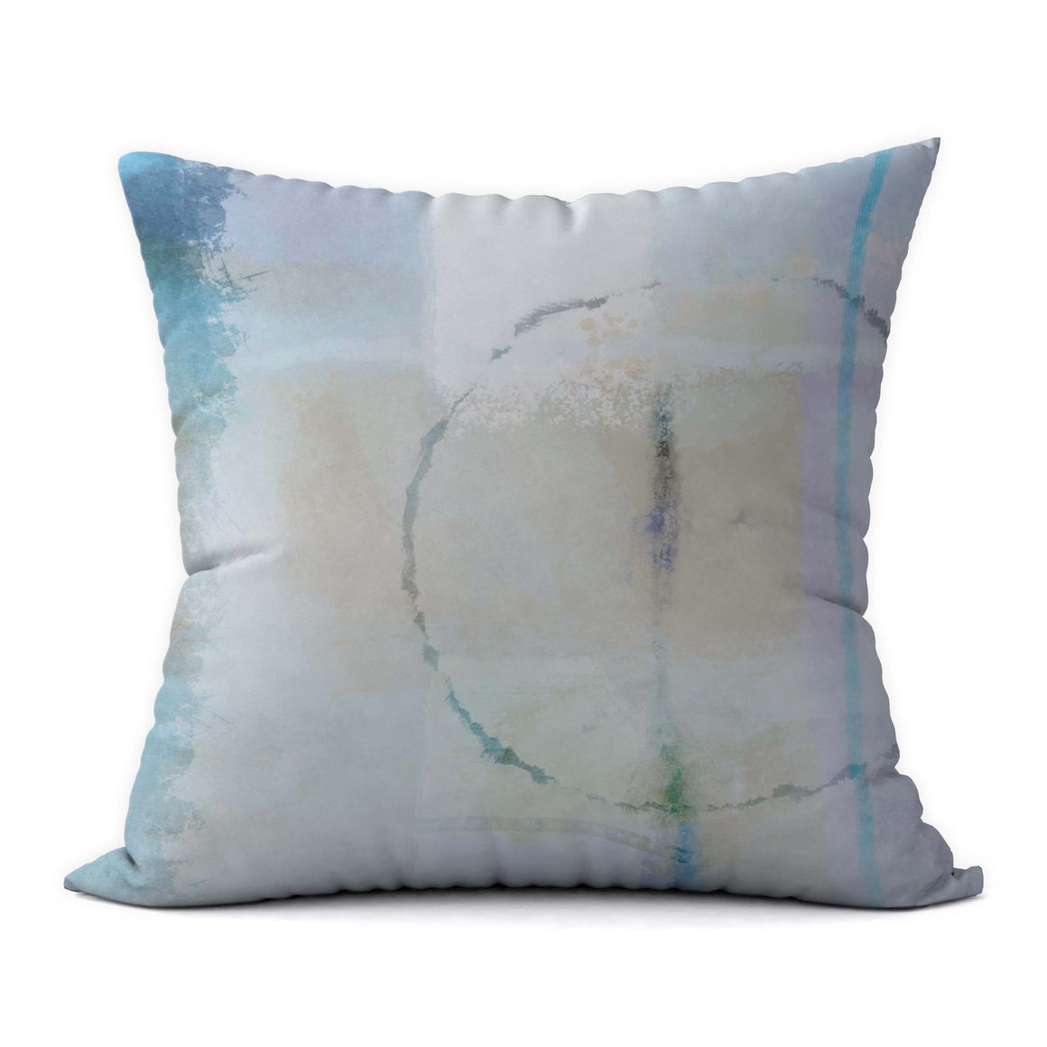 Tropical Blues #518 Decorative Throw Pillow