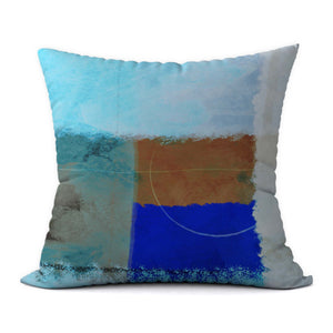 Tropical Blues #521 Decorative Throw Pillow