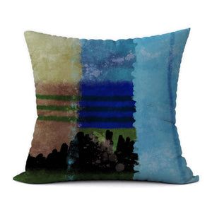 Tropical Blues #536 Decorative Throw Pillow