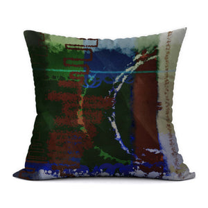 Tropical Blues #538 Decorative Throw Pillow