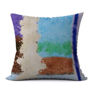 Tropical Blues #561 Decorative Throw Pillow