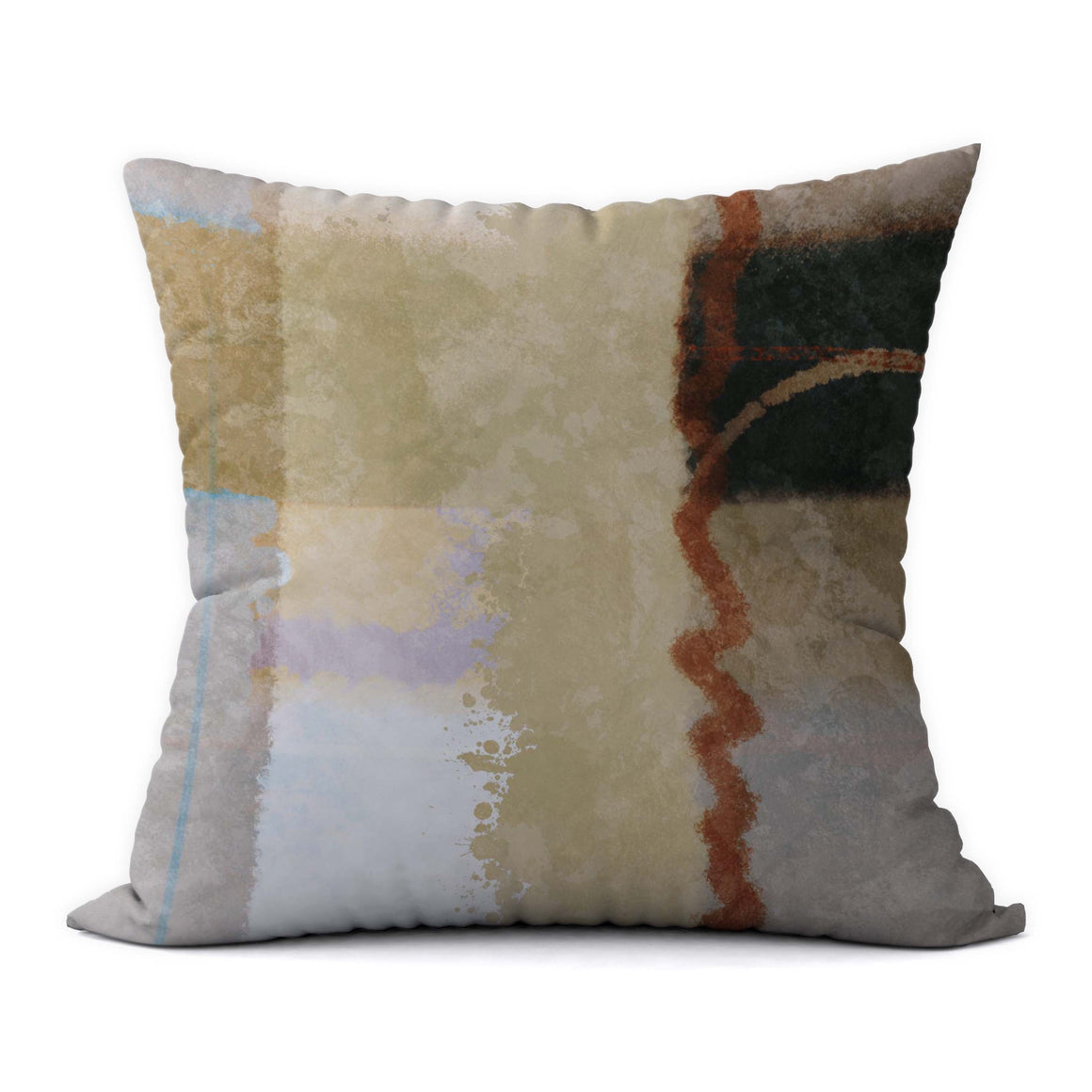 Tropical Blues #562 Decorative Throw Pillow