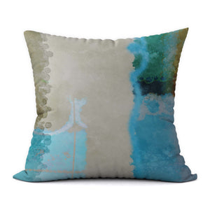 Tropical Blues #565 Decorative Throw Pillow