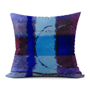 Tropical Blues #603 Decorative Throw Pillow