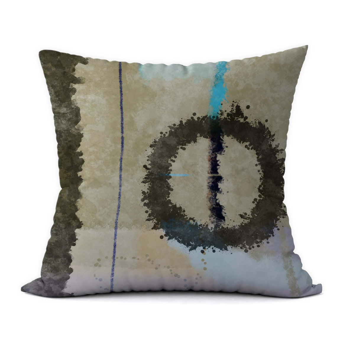 Tropical Blues #623 Decorative Throw Pillow