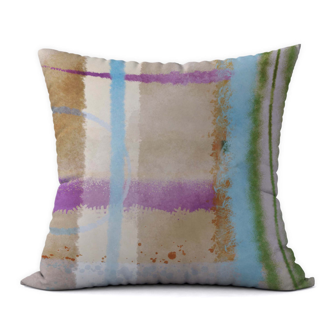 Tropical Blues #635 Decorative Throw Pillow