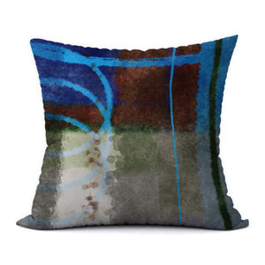 Tropical Blues #645 Decorative Throw Pillow