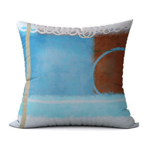 Tropical Blues #664 Decorative Throw Pillow