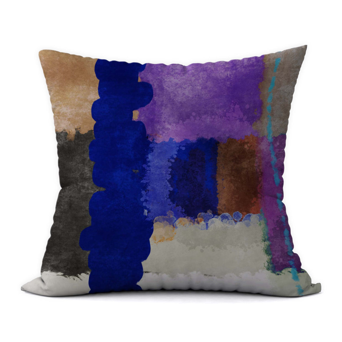 Tropical Blues #676 Decorative Throw Pillow