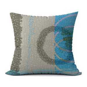 Tropical Blues #683 Decorative Throw Pillow