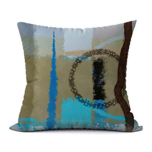 Tropical Blues #688 Decorative Throw Pillow