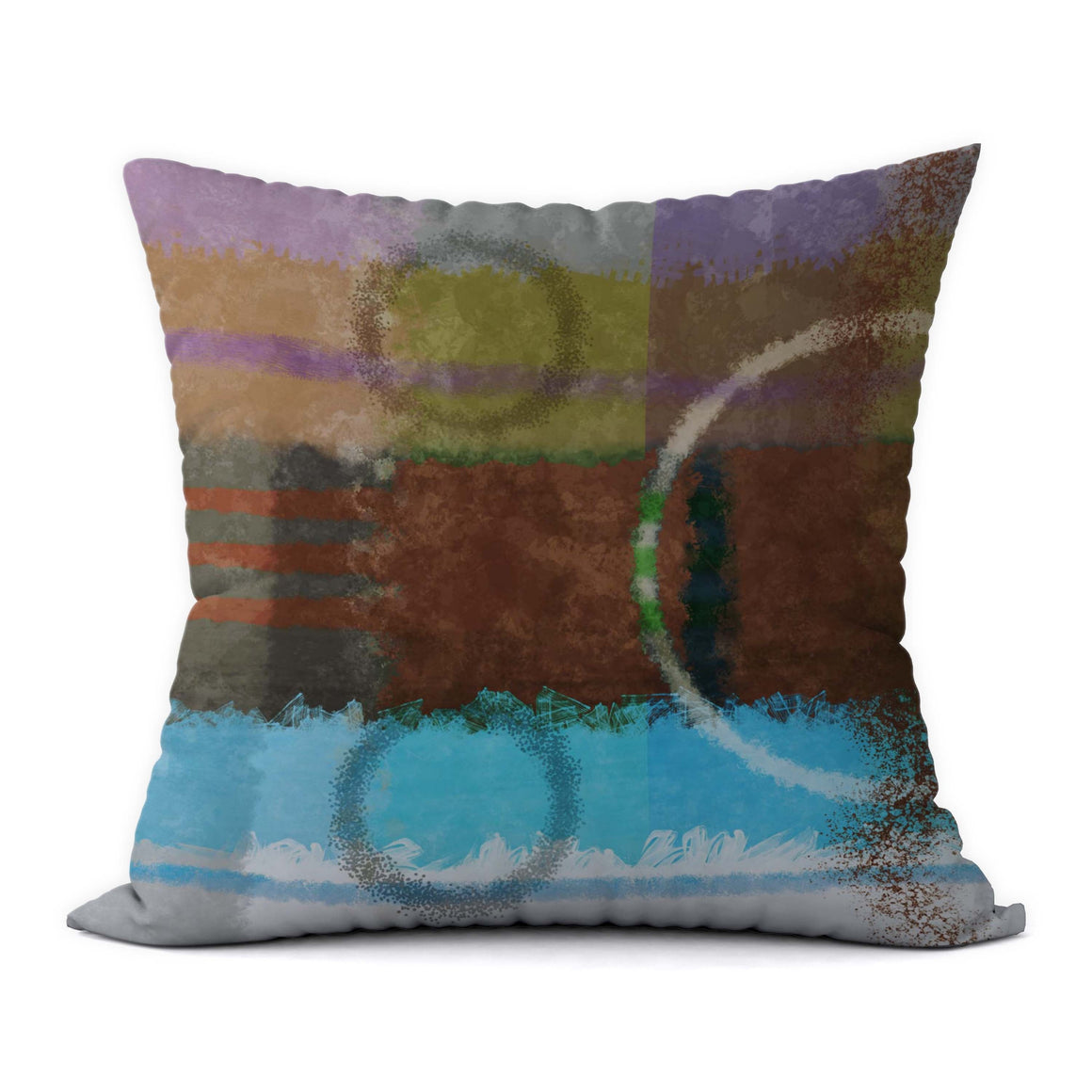 Tropical Blues #68 Decorative Throw Pillow