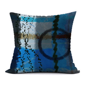 Tropical Blues #695 Decorative Throw Pillow